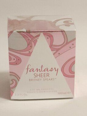 RARE Britney Spears Sheer Fantasy Fragrance 100ml 3.3 fl oz BNIP